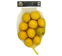 Organic Lemons Prepacked Bag - 2 Lb