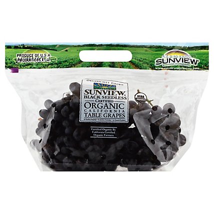 Grapes Black Seedless Organic - Image 1