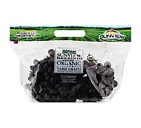 Grapes Black Seedless Organic