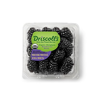 Organic Blackberries Prepacked - 6 Oz - Image 2