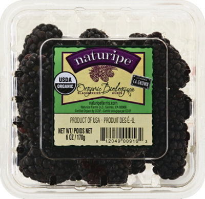 Organic Blackberries Prepacked - 6 Oz - Image 2