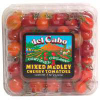 Del Cabo Organic Cherry Mixed Prepacked Tomatoes - 8 Oz - Image 1