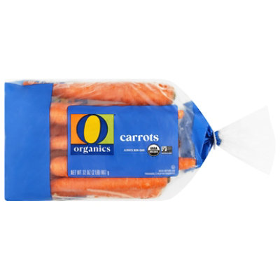 O Organics Carrots Prepackaged - 2 Lb