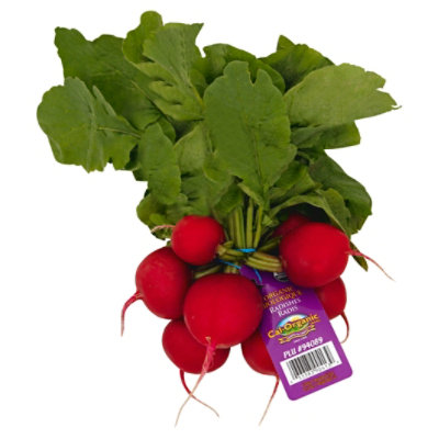 Cal-Organic Farms Organic Red Radishes - 1 Bunch - Image 1