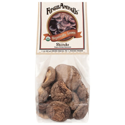 Mushrooms Shiitake Dried Organic Prepacked - 1 Oz - Image 3
