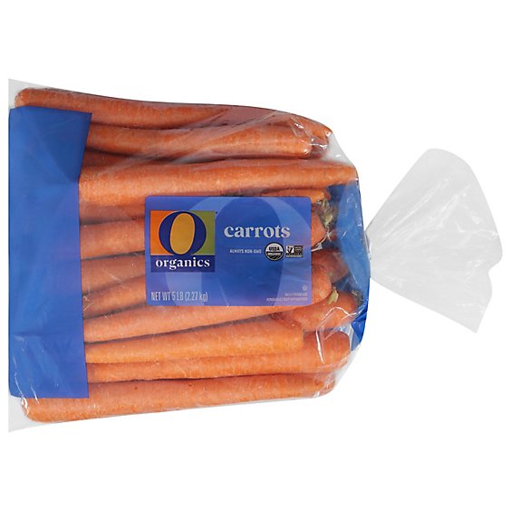 O Organics Organic Carrots Prepacked - 5 Lb