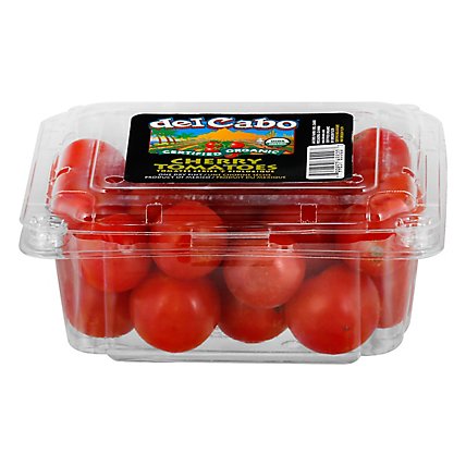 Del Cabo Organic Cherry Prepacked Tomatoes - Pint - Image 3