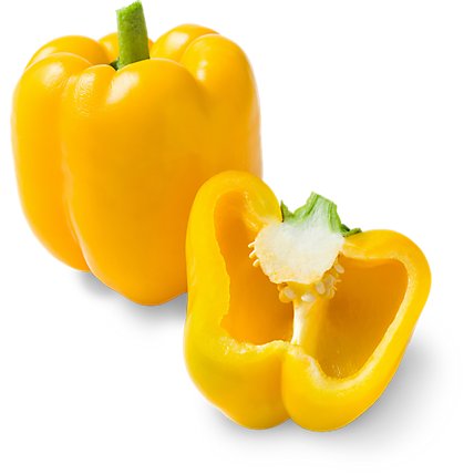 Organic Yellow Bell Pepper - Image 1