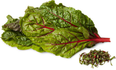 Organic Swiss Red Chard - 1 Bunch