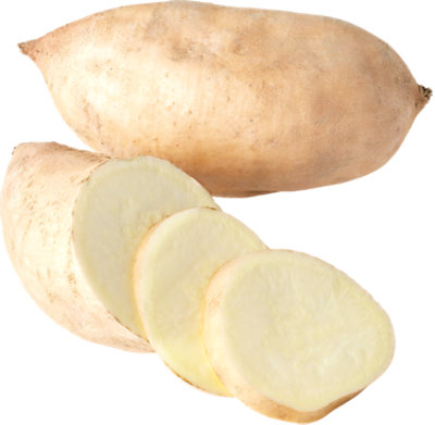 Organic White Sweet Potato/Yam With Yellow Skin & White Flesh
