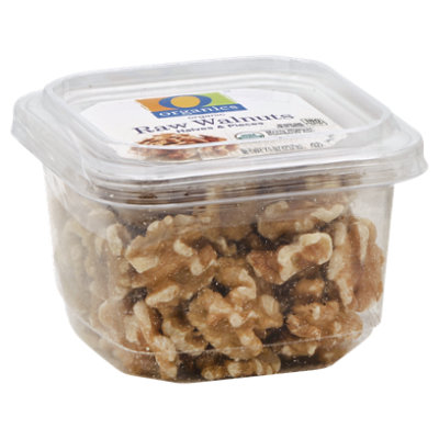O Organics Organic Nuts Walnut Raw Halves & Pieces 7.5Oz JewelOsco