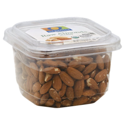 O Organics Organic Nuts Almonds Raw Unsalted 11 Oz Safeway