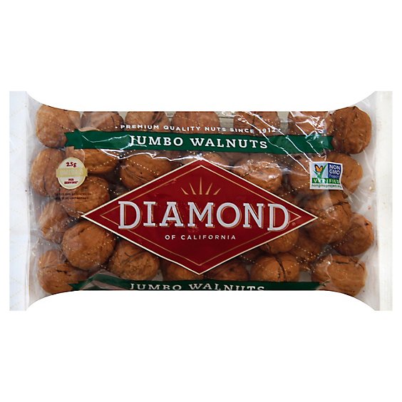 Diamond of California Walnuts in Shell Prepacked - 16 Oz