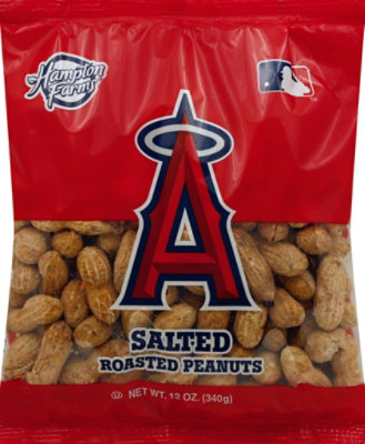 Anaheim Angels Salted & Roasted Peanuts - 12 Oz - Image 2