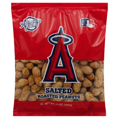 Anaheim Angels Salted & Roasted Peanuts - 12 Oz - Image 1