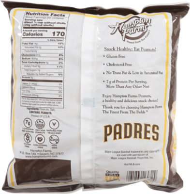 San Diego Padres Salted & Roasted Peanuts - 12 Oz - Image 6