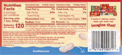 Sun-Maid Raisins Vanilla Yogurt 6 Count - 6-1 Oz - Image 5