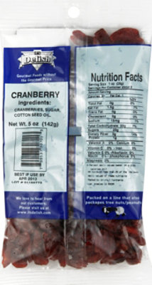 Its Delish Dried Cranberry Fruit Prepacked - 5 Oz - Image 3