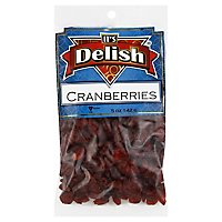 Its Delish Dried Cranberry Fruit Prepacked - 5 Oz - Image 1