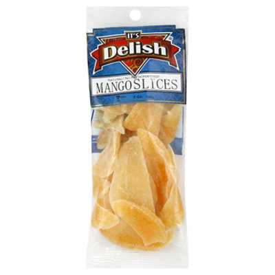 Its Delish Natural Dried Mango Fruit Prepacked - 7 Oz - Image 1