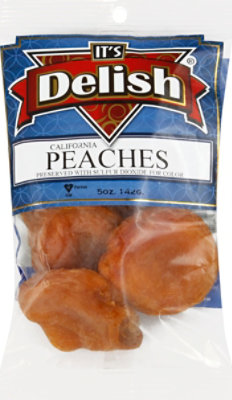 Its Delish Dried California Jumbo Peaches Prepacked - 5 Oz - Image 2