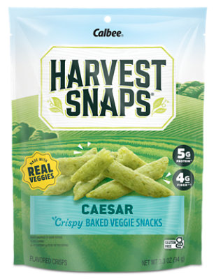 Harvest Snaps Crisps Caesar Green Pea Snack - 3.3 Oz