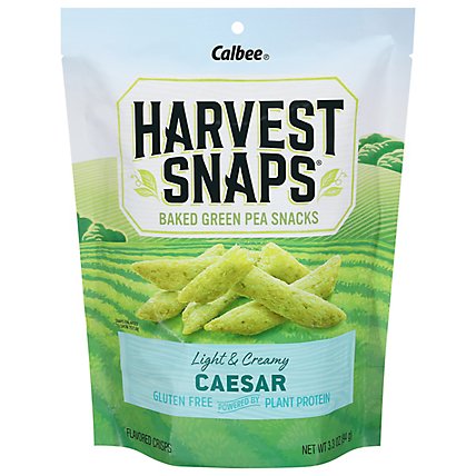 Harvest Snaps Caesar Green Pea Snack Crisps - 3.3 Oz. - Image 1
