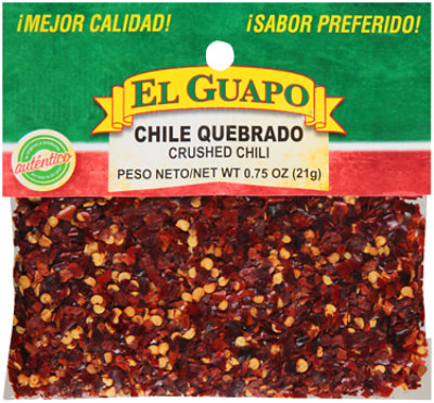 El Guapo Crushed Chili Pepper (Chile Quebrado) - 0.75 Oz