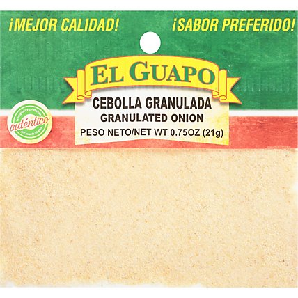 El Guapo Granulated Onion (Cebolla Granulada) - 0.75 Oz - Image 2