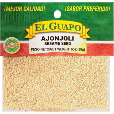 El Guapo Whole Sesame Seed (Ajonjolí Entero) - 1 Oz - Image 1