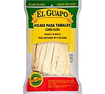 El Guapo Whole Corn Husks (Hoja Enconchada Para Tamales) - 8 Oz