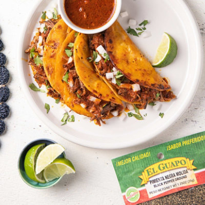 El Guapo Ground Black Pepper (Pimienta Negra Molida) - 0.62 Oz - Image 5