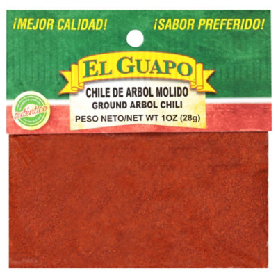 El Guapo Chile Arbol Ground - 1 Oz - Image 3