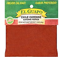 El Guapo Ground Cayenne Chili Pepper (Chile Cayenne Molido) - 1.5 Oz