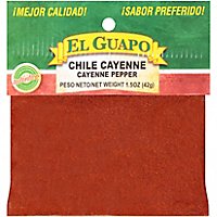 El Guapo Ground Cayenne Chili Pepper (Chile Cayenne Molido) - 1.5 Oz - Image 1