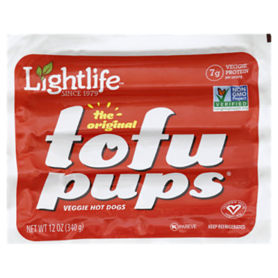 Lightlife Organic Tofu Pups 12 Oz Safeway