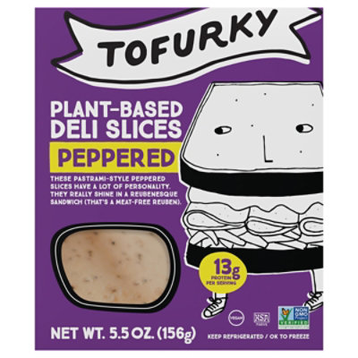 Turtle Island Tofurky Peppered - 5.5 Oz - Image 3