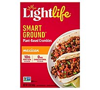 Lightlife Smart Ground Mexican Crumbles Meatless - 12 Oz