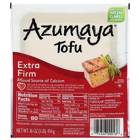 Azumaya Tofu Extra Firm - 14 Oz