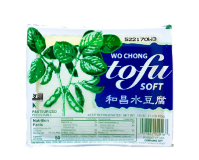 Wo Chong Tofu Soft - 16 Oz