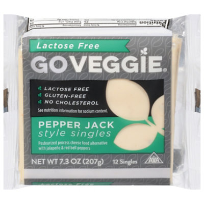 Go Veggie Lactose Free Pepper Jack Flavor Slices - 7.3 Oz - Image 3