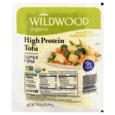 Wildwood Organic Super Firm SprouTofu - 20 Oz