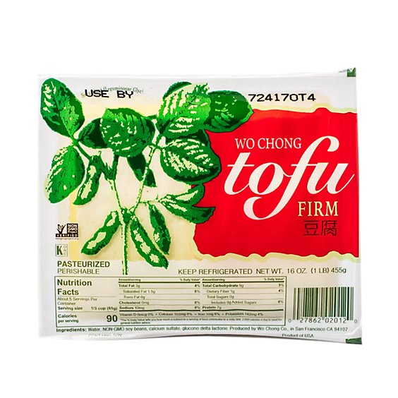 Wo Chong Tofu Firm - 14 Oz