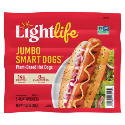 Lightlife Smart Deli Jumbos Prepacked - 13.5 Oz - Image 3