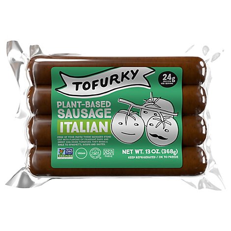 Tofurky Sausage Italian Original - 14 Oz