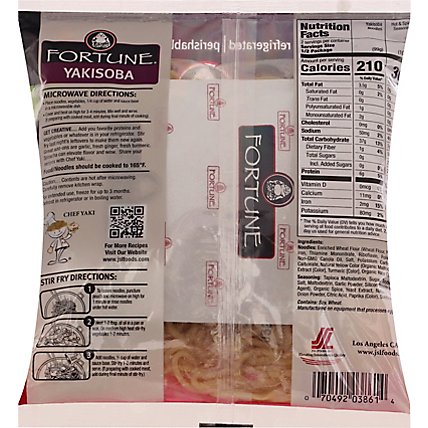 Fortune Yakisoba Noodles Hot & Spicy Stir-Fry Prepacked - 7.7 Oz - Image 6