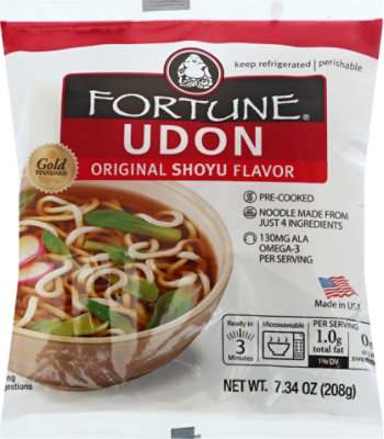 Fortune Noodles Udon Original Prepacked - 7 Oz - Image 2