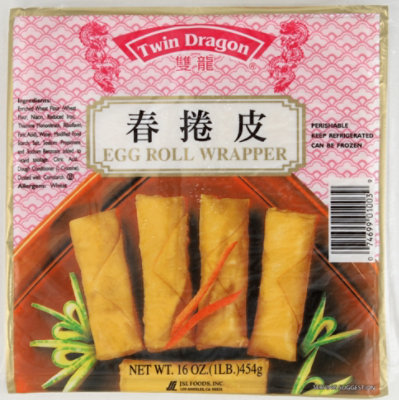 Twin Dragon Wrappers Egg Roll - 16 Oz - Image 2