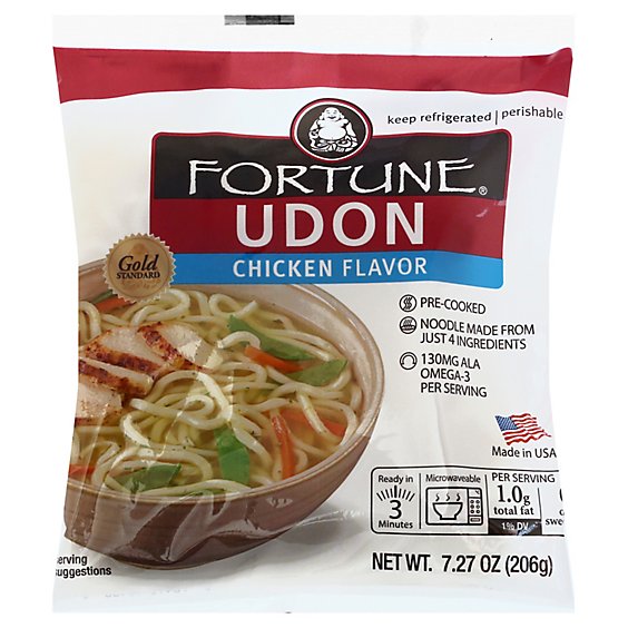 Fortune JSL Udon Chicken Prepacked - 7 Oz