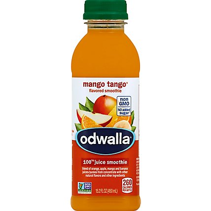 Odwalla Juice Smoothie Mango Tango Blend - 15.2 Fl. Oz. - Image 2